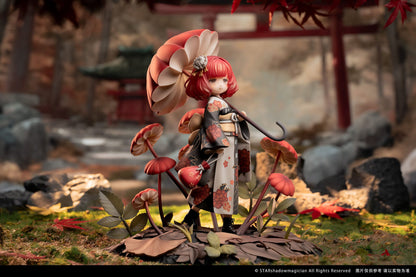 No.6 Marasmius Haematocephalus Mushroom Girls Reverse Studio