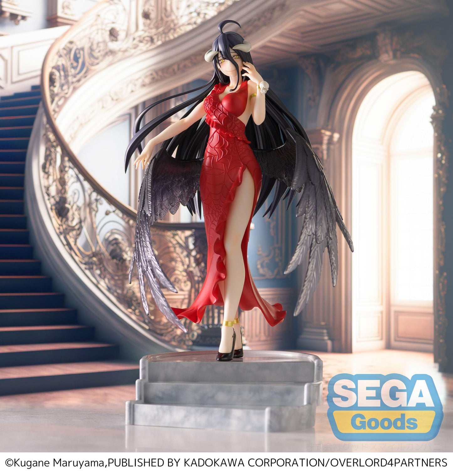 Albedo - Red Dress - Overlord  - Sega