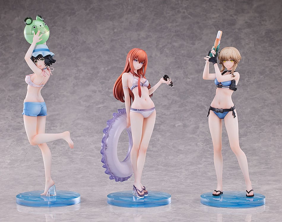 Suzuha Amane, Kurisu Makise, Mayuri Shiina Swimsuit Ver. Solarain