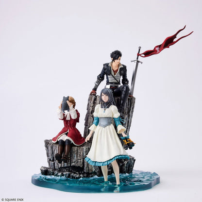 Clive Rosfield, Jill Warrick, Joshua Rosfield & Torgal Diorama Square Enix