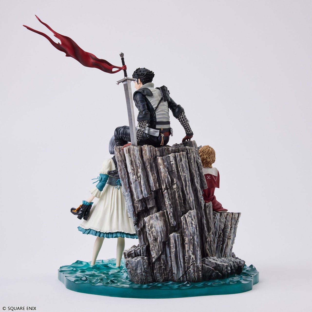 Clive Rosfield, Jill Warrick, Joshua Rosfield & Torgal Diorama Square Enix