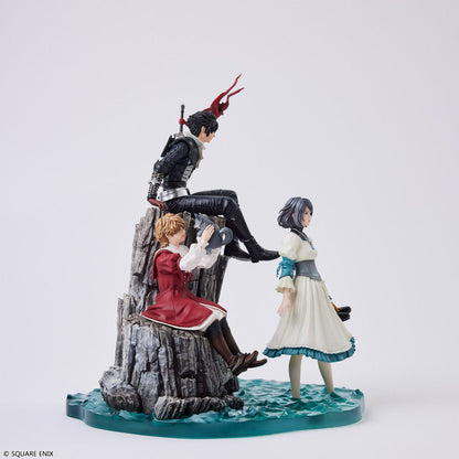 Clive Rosfield, Jill Warrick, Joshua Rosfield & Torgal Diorama Square Enix