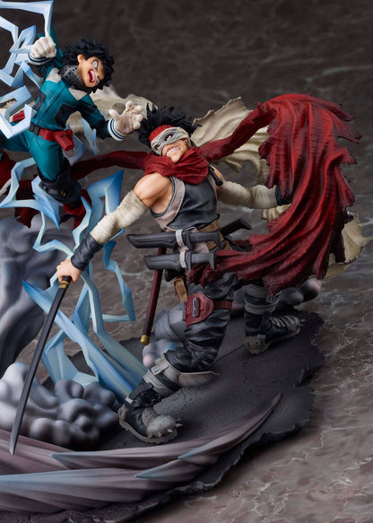 My Hero Academia Statue: Izuku Midoriya vs. Stain - Takara Tomy