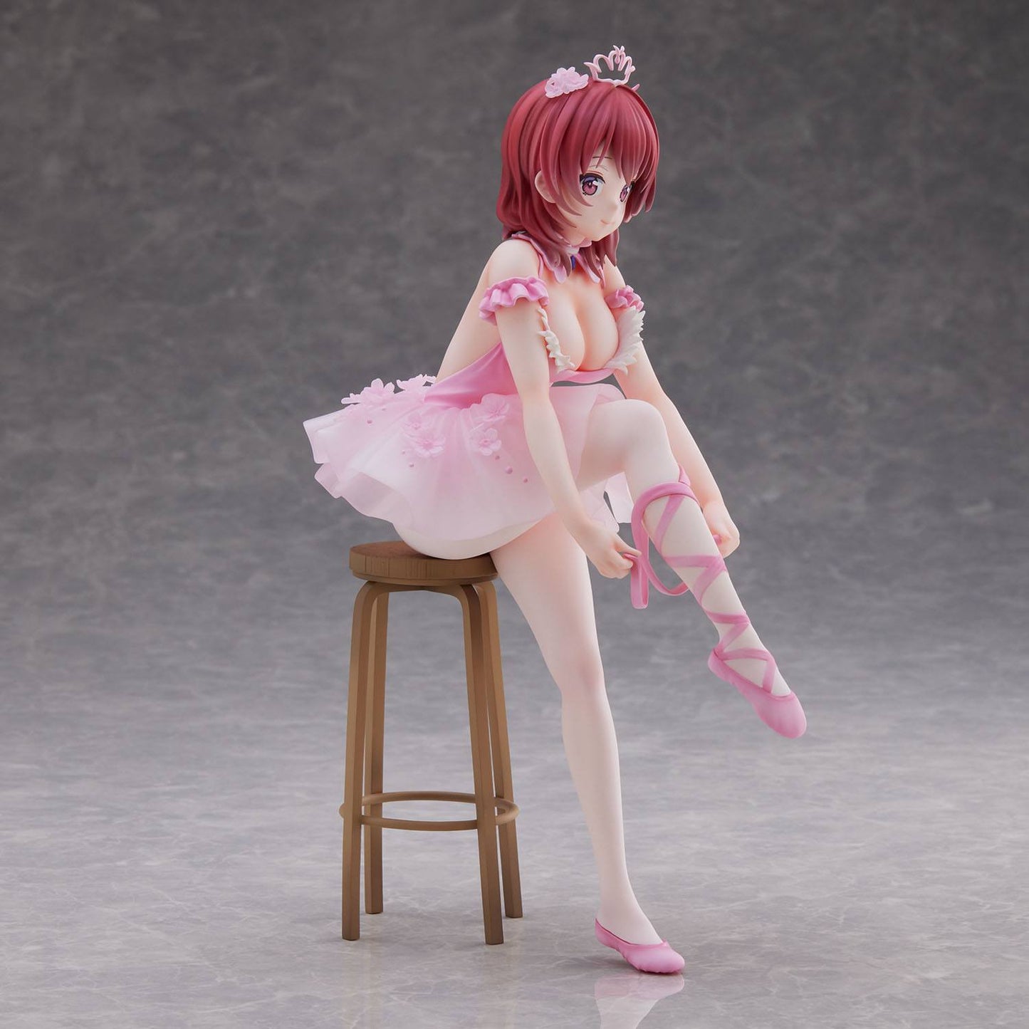 Red Hair Girl Flamingo Ballet Original Character - Anime Figuren günstig kaufen