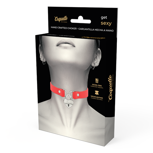 Coquette Chic Choker Heart Cosplay