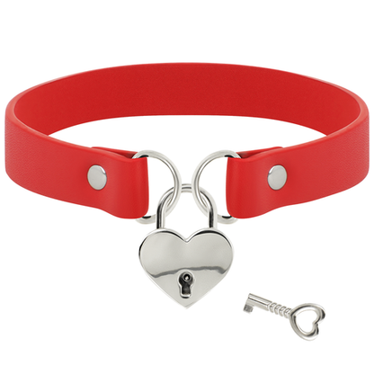 Coquette Chic Choker Heart Cosplay