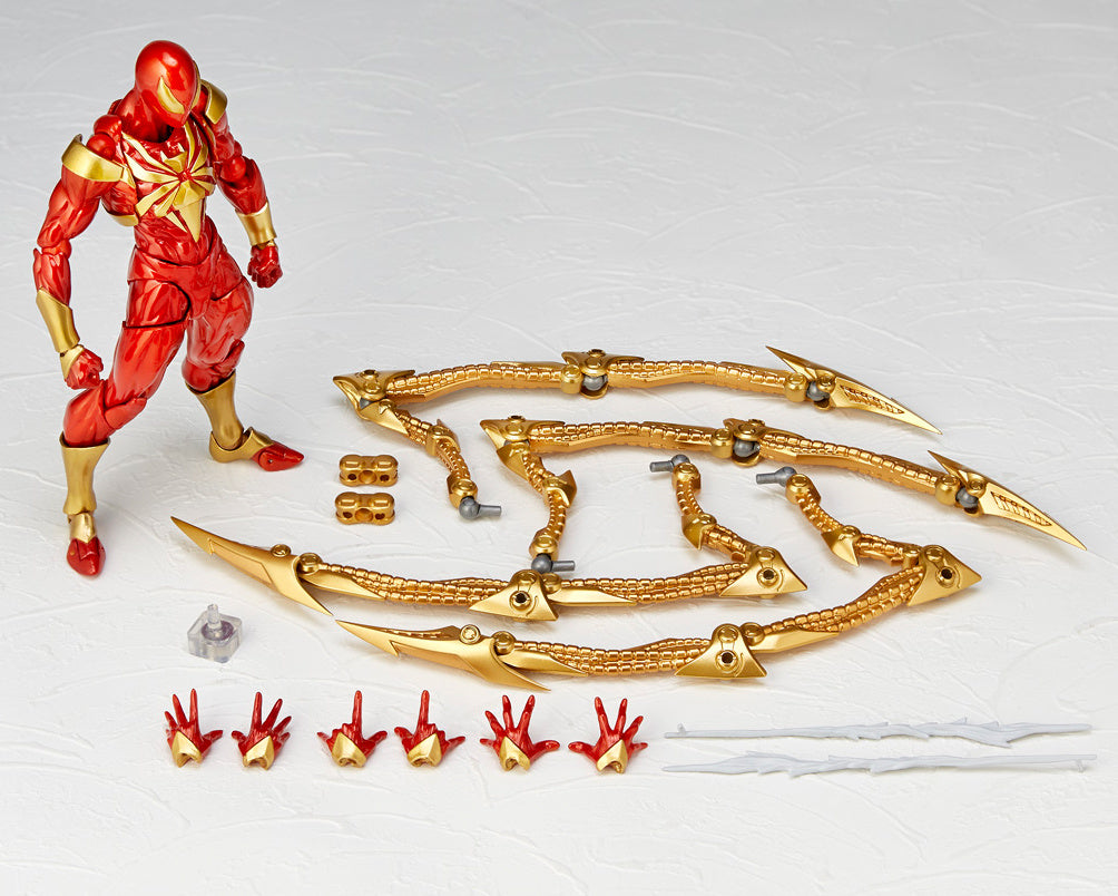 Iron Spider Amazing Yamaguchi, Revoltech Kaiyodo