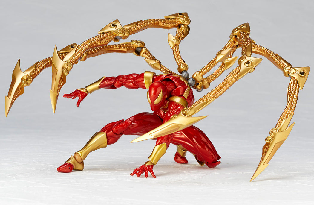 Iron Spider Amazing Yamaguchi, Revoltech Kaiyodo