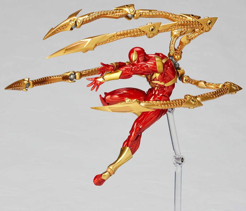 Iron Spider Amazing Yamaguchi, Revoltech Kaiyodo
