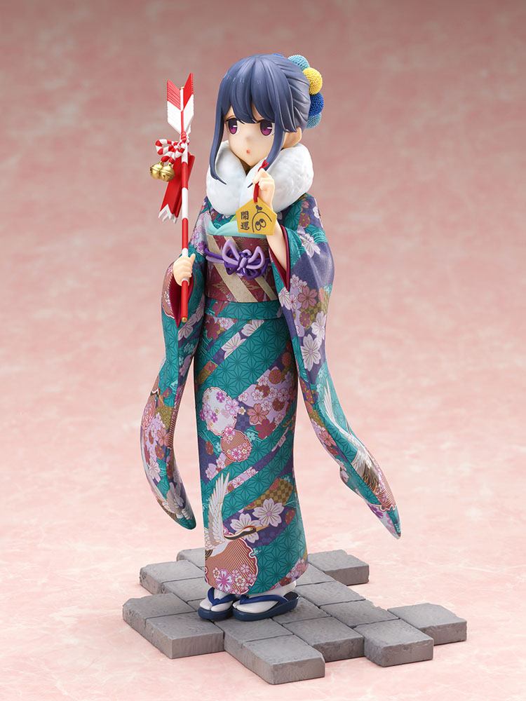 Laid-Back Camp PVC Statue Rin Shima Furisode Ver. - Anime Figuren günstig kaufen