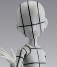 S.H.Figuarts Actionfigur Body-Chan -Ken Sugimori- Edition -Wireframe- (Gray Color Ver.) - Anime Figuren günstig kaufen