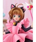 Cardcaptor Sakura Pop Up Parade PVC Statue Sakura Kinomoto: Black Cat Costume Ver. L Size - Beschädigte Verpackung - Anime Figuren günstig kaufen