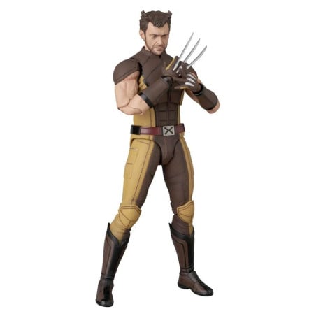 MAFEX No.297 MAFEX WOLVERINE Brown Suit Ver. (DEADPOOL & WOLVERINE) Action Figure