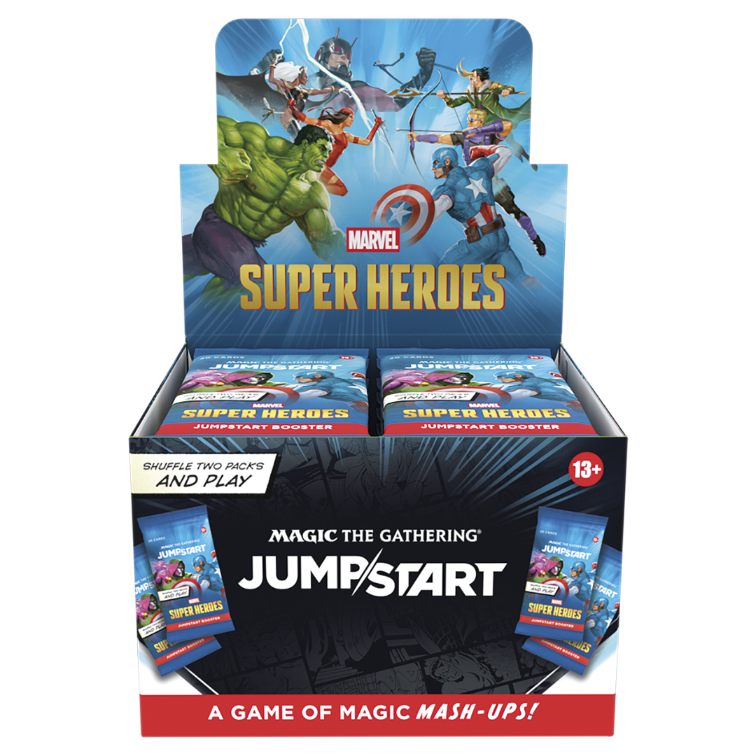 Magic: The Gathering | Marvel Super Heroes | Jumpstart Booster Display (EN) - Anime Figuren günstig kaufen