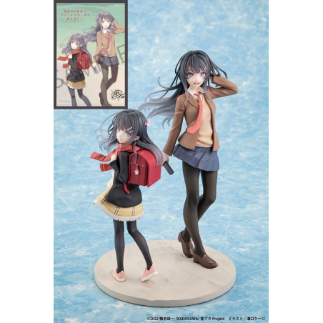 Mai Sakurajima High School Graduation & School Bag Girl Rascal does not dream of school bag girls 1/7 Figure Limited Edition