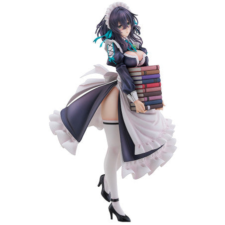 Original Illustration PVC Statue 1/6 Maid Maison Hanikami Kanojo Hikage Chigami Illustration by Piromizu 28 cm