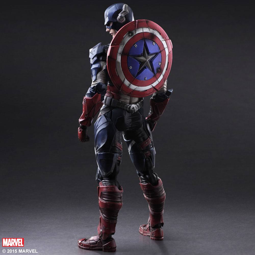 Marvel Comics Variant Play Arts Kai Actionfigur Captain America - Anime Figuren günstig kaufen