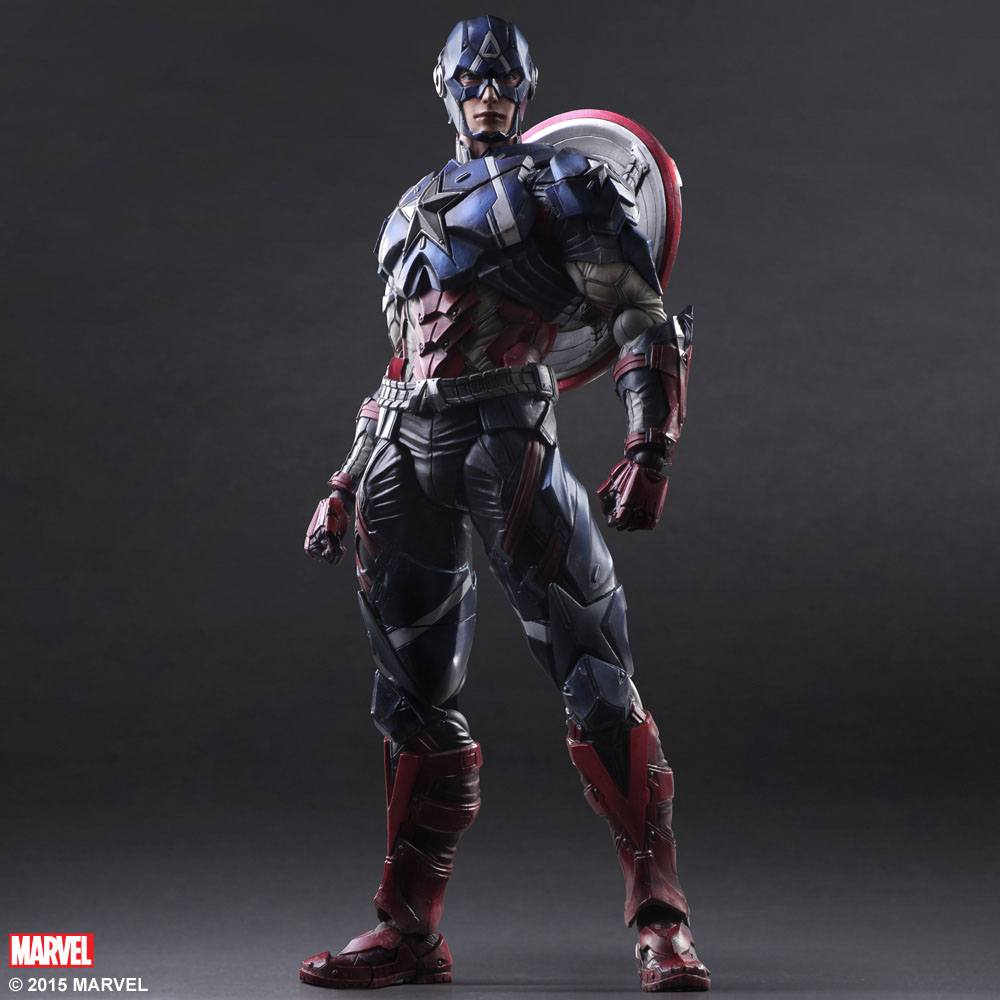 Marvel Comics Variant Play Arts Kai Actionfigur Captain America - Anime Figuren günstig kaufen