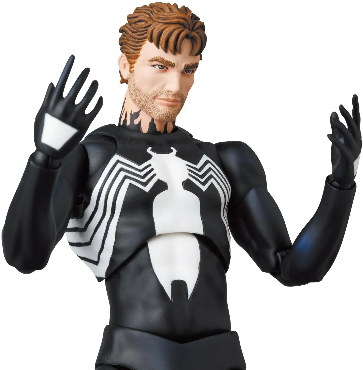 Spider-Man Black Costume Comic Mafex Medicom - Anime Figuren günstig kaufen
