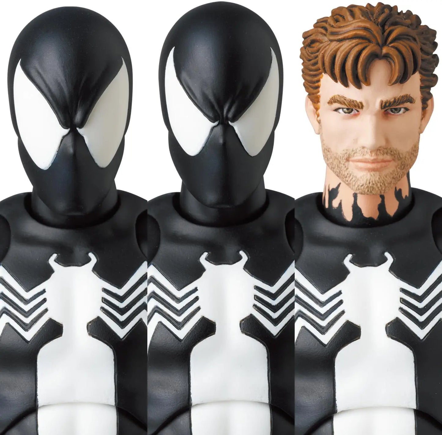 Spider-Man Black Costume Comic Mafex Medicom - Anime Figuren günstig kaufen
