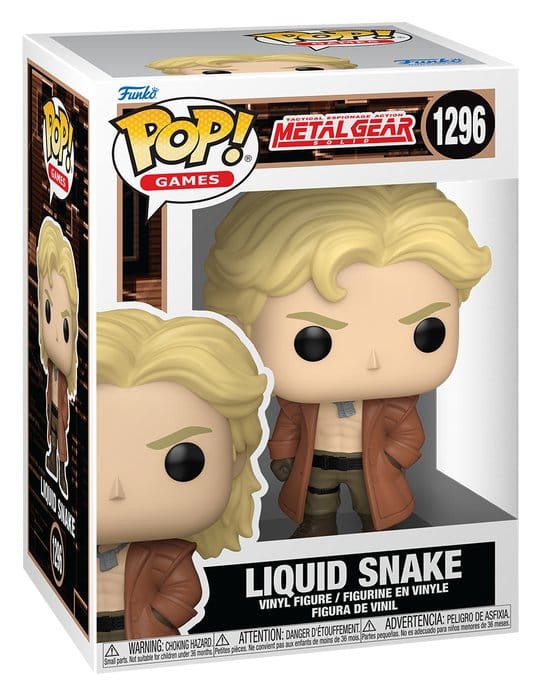Metal Gear Solid POP! Games Vinyl Figur Liquid Snake - Anime Figuren günstig kaufen