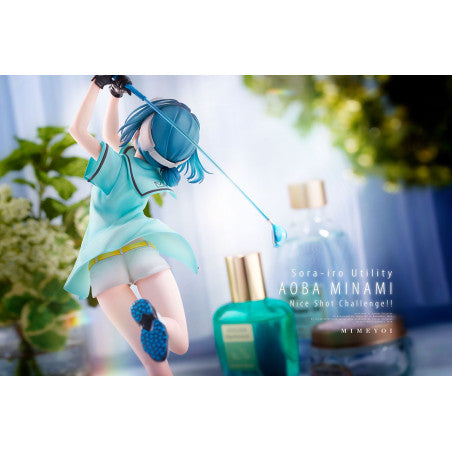 Sorairo Utility PVC Statue 1/7 Minami Aoba Nice Shot Challenge 25 cm