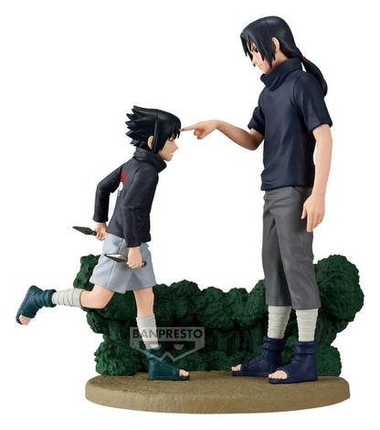 Naruto Shippuden Memorable Saga PVC-Figur Sasuke Uchiha & Itachi Uchiha - Anime Figuren günstig kaufen