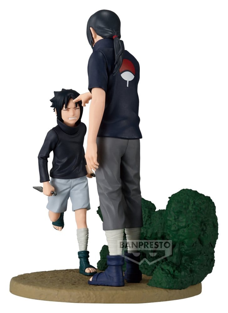 Naruto Shippuden Memorable Saga PVC-Figur Sasuke Uchiha & Itachi Uchiha - Anime Figuren günstig kaufen