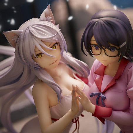 "Nekomonogatari" Tsubasa Hanekawa Set of 2 Figure