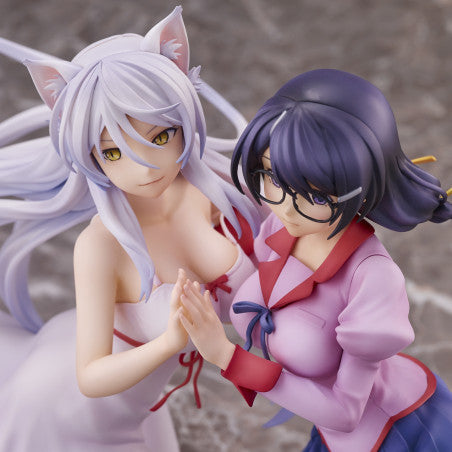 "Nekomonogatari" Tsubasa Hanekawa Set of 2 Figure