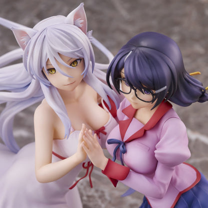 "Nekomonogatari" Tsubasa Hanekawa Set of 2 Figure