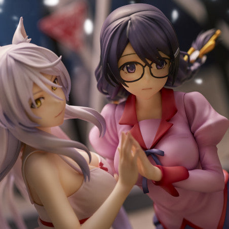 "Nekomonogatari" Tsubasa Hanekawa Set of 2 Figure