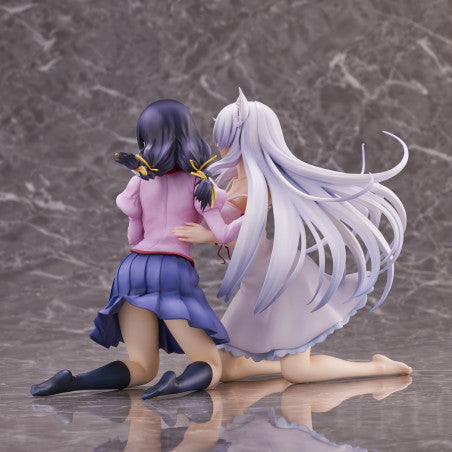 "Nekomonogatari" Tsubasa Hanekawa Set of 2 Figure