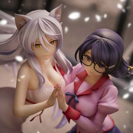 "Nekomonogatari" Tsubasa Hanekawa Set of 2 Figure