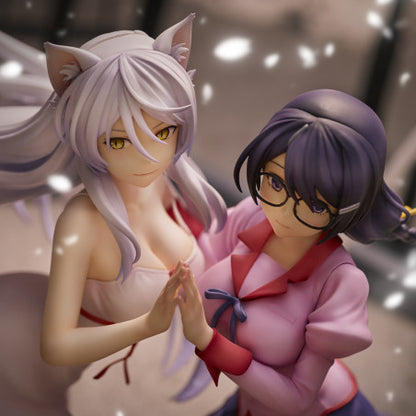 "Nekomonogatari" Tsubasa Hanekawa Set of 2 Figure