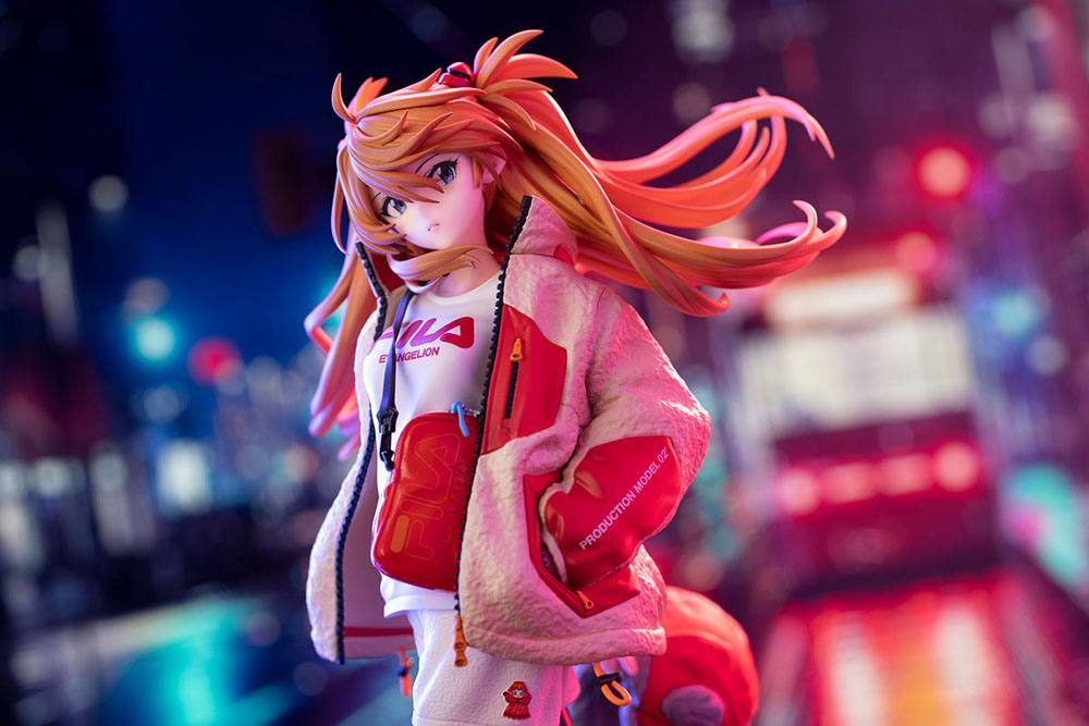 Neon Genesis Evangelion PVC Statue Shikinami Asuka Langley Ver. Radio Eva Part 2 - Anime Figuren günstig kaufen