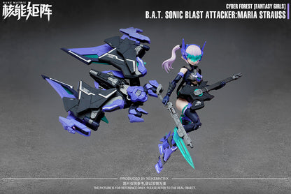 B.A.T. Sonic Blast Attacker:Maria Strauss Plastic Model Kit Nuke Matrix - Anime Figuren günstig kaufen