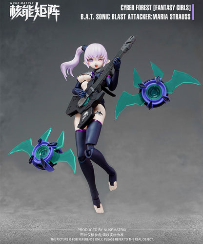 B.A.T. Sonic Blast Attacker:Maria Strauss Plastic Model Kit Nuke Matrix - Anime Figuren günstig kaufen