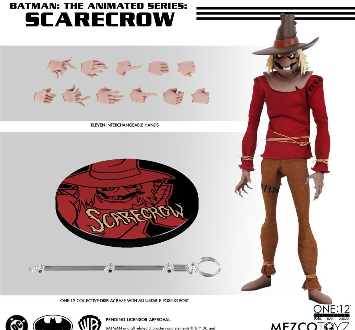 One 12 Collective Batman the Animated Series: Scarecrow - Anime Figuren günstig kaufen