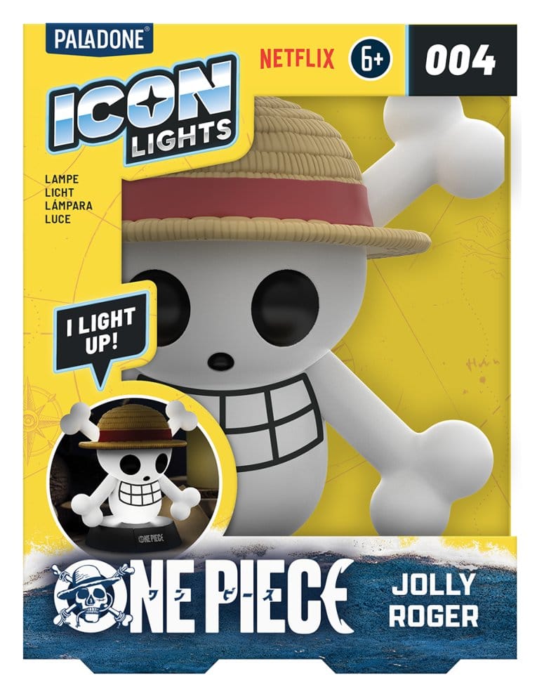 One Piece Icon Leuchte Jolly Roger - Anime Figuren günstig kaufen