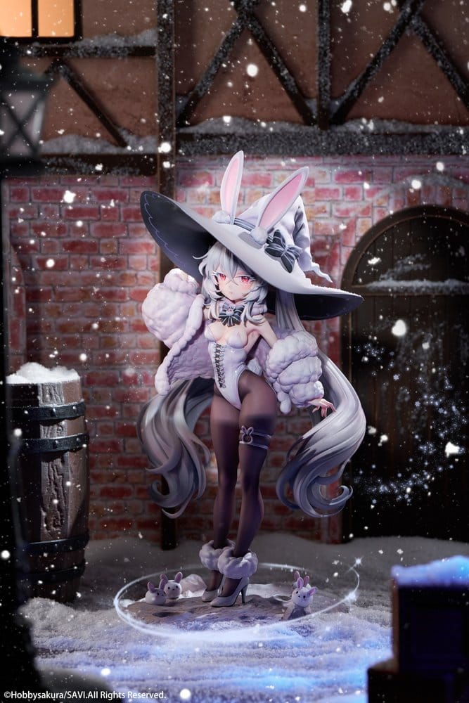Original Character PVC Figur Moon Witch Police Marshmallow illustration by SAVI Deluxe Edition - Anime Figuren günstig kaufen