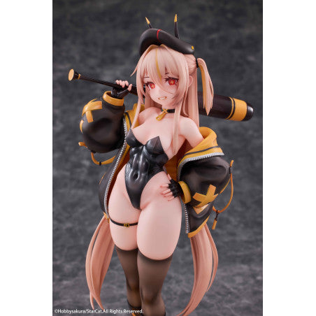 Original Character PVC Statue 1/6 Rainbow Nanohana Hoshi Illustrated by StarCat Limited Bonus Ver. 27 cm