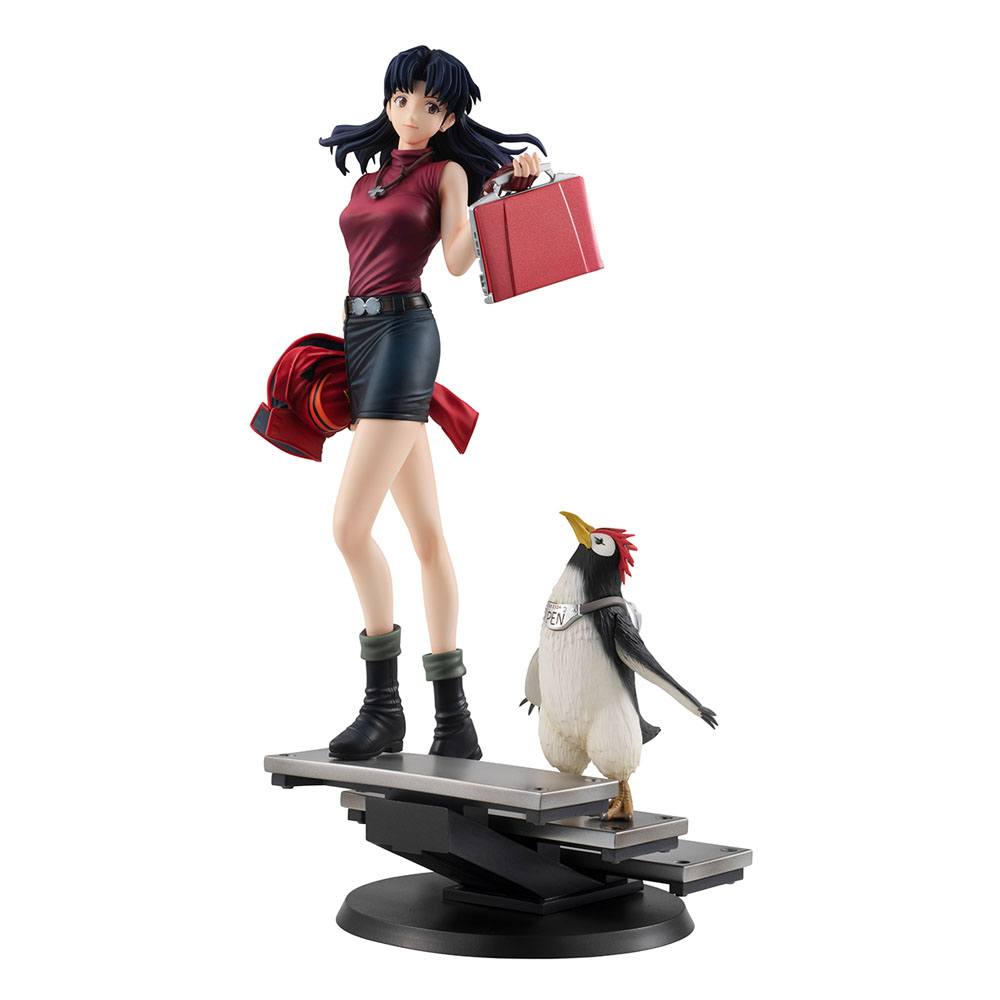 Rebuild of Evangelion Gals PVC Statue Misato Katsuragi & Pen Pen - Anime Figuren günstig kaufen