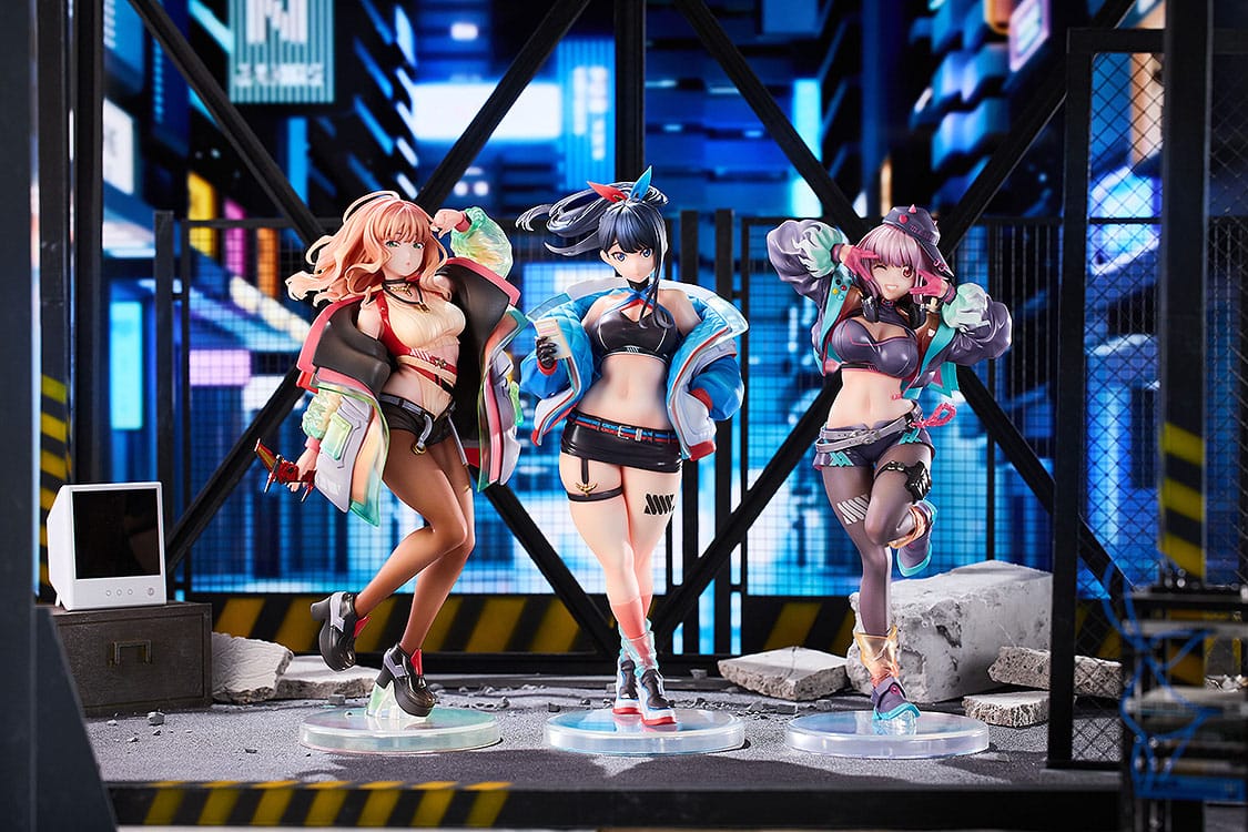 Rikka Takarada, Akane Shinjo, Yume Minami: Dreamy Divas Ver. Solarain - Anime Figuren günstig kaufen
