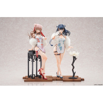 Gridman Universe PVC Statuen 1/7 2er-Set Rikka Takarada & Yume Minami China Dress Ver. 25 cm