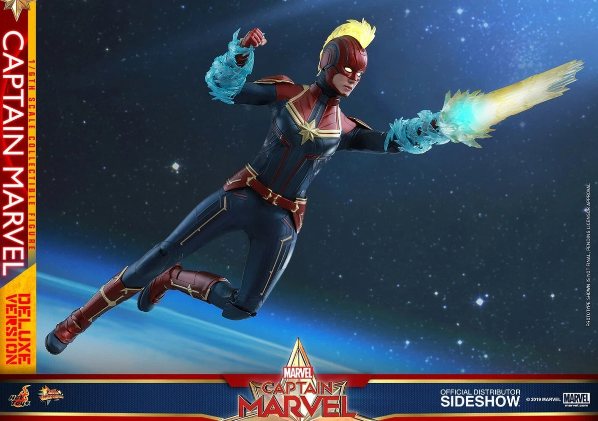 Captain Marvel – Movie Masterpiece 1/6 Scale Actionfigur [w/Bonus Accessory] (Toy Sapiens Exclusive)