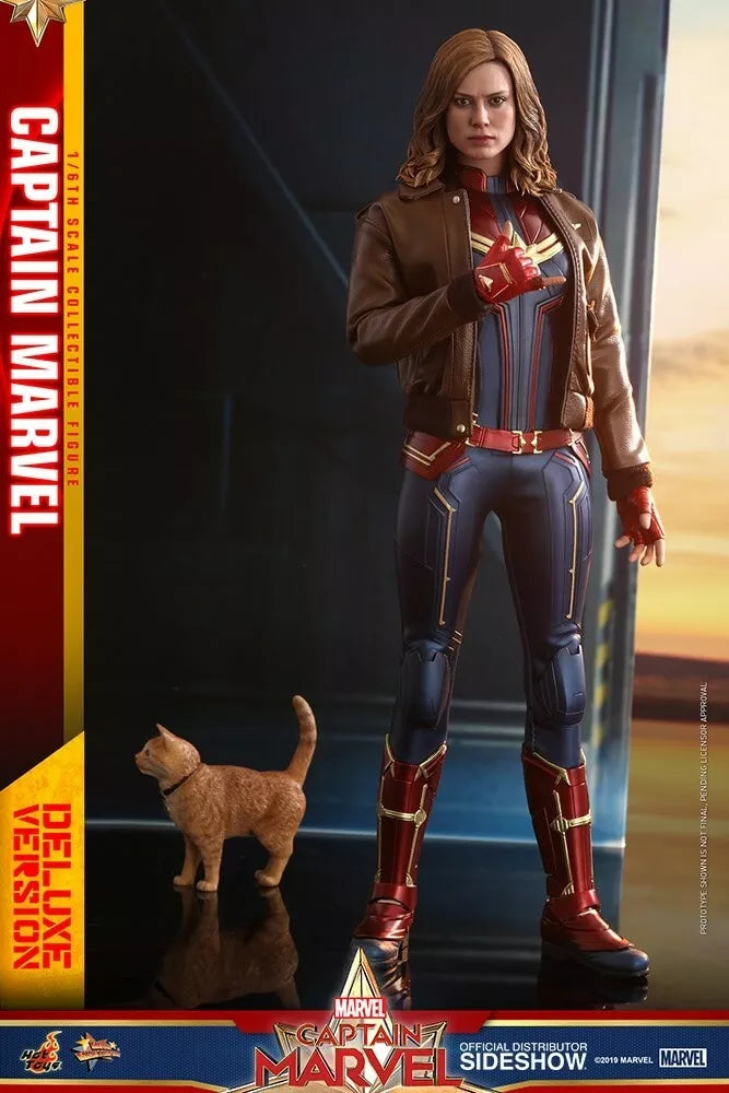 Captain Marvel – Movie Masterpiece 1/6 Scale Actionfigur [w/Bonus Accessory] (Toy Sapiens Exclusive)
