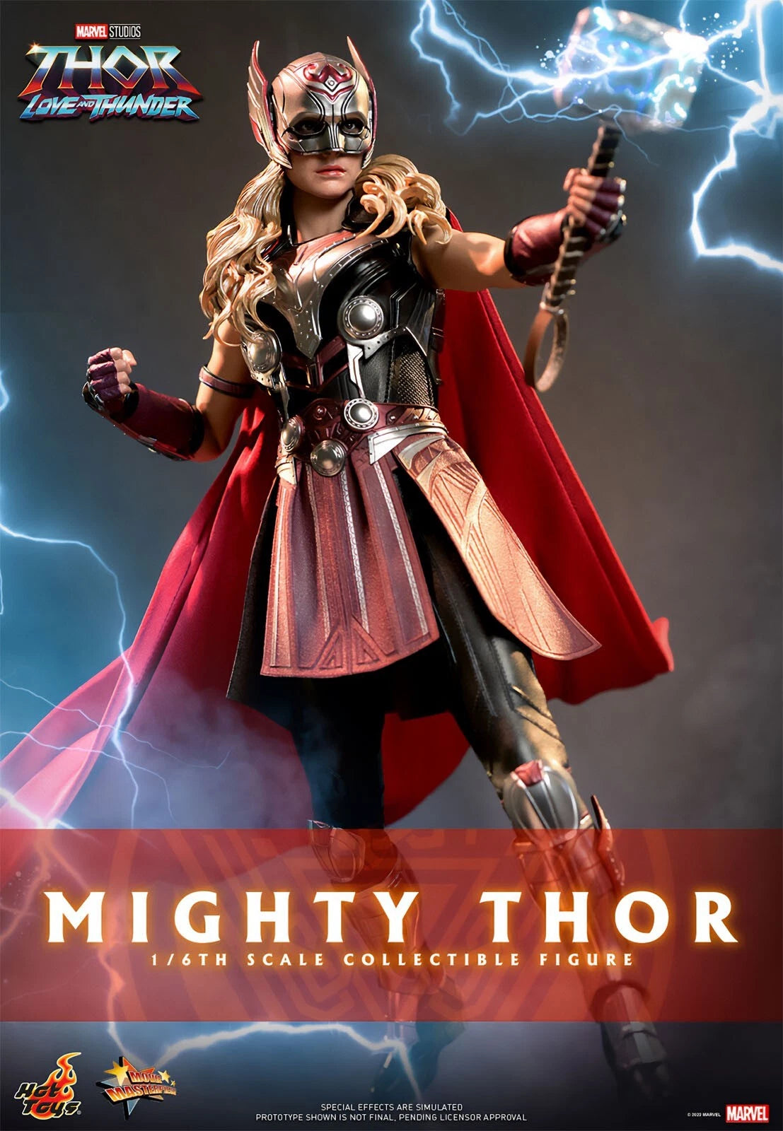 Mighty Thor DX Ver. 1/6 Scale Collectible Figure – Hot Toys Movie Masterpiece (Thor: Love and Thunder)