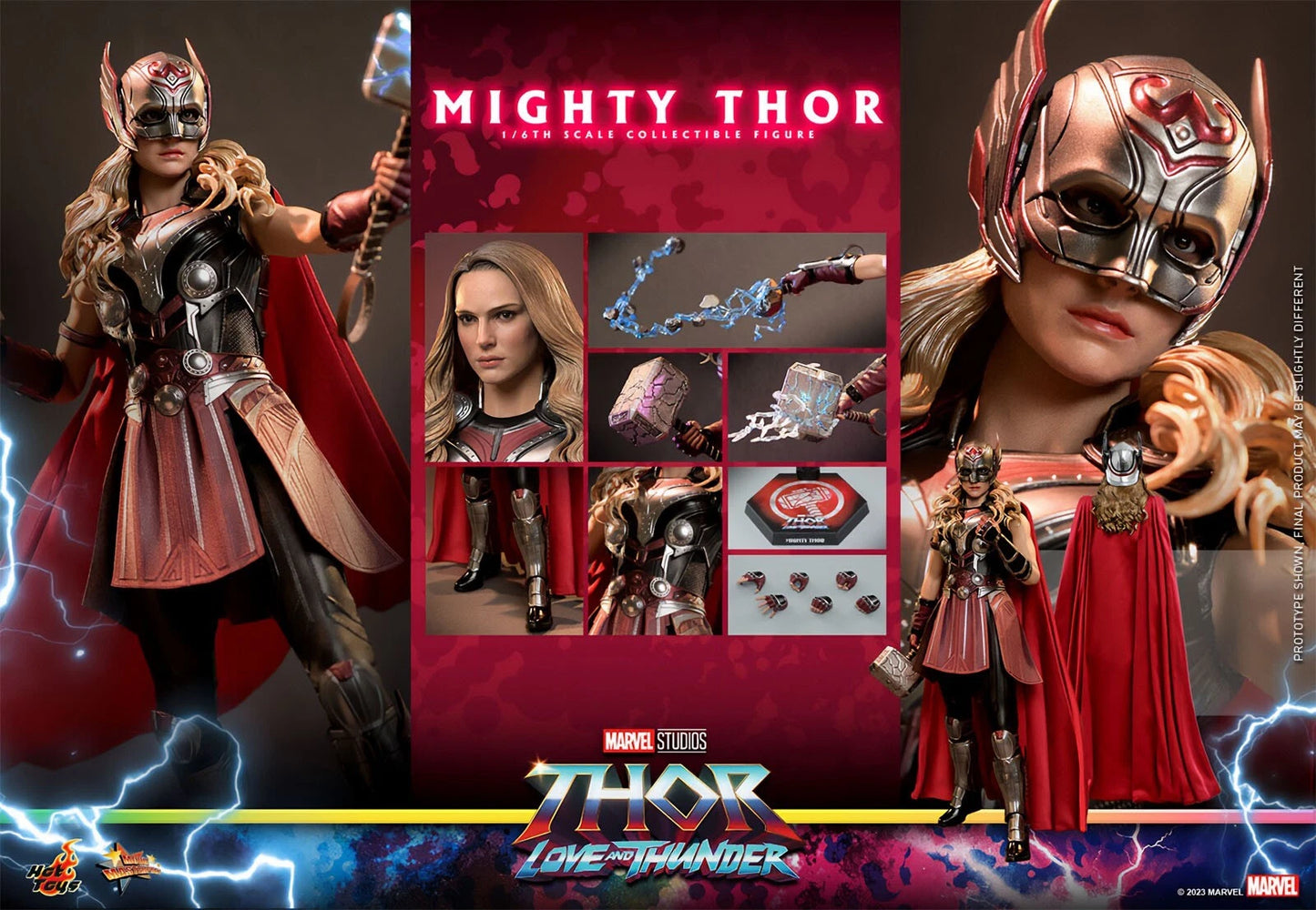 Mighty Thor DX Ver. 1/6 Scale Collectible Figure – Hot Toys Movie Masterpiece (Thor: Love and Thunder)