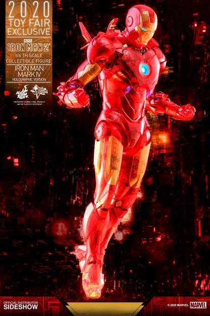 Iron Man Mark IV (Holographic Version) – 1/6 Scale Collectible Figure | Hot Toys